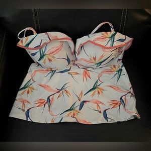 Floral Print Women's Swim Dress